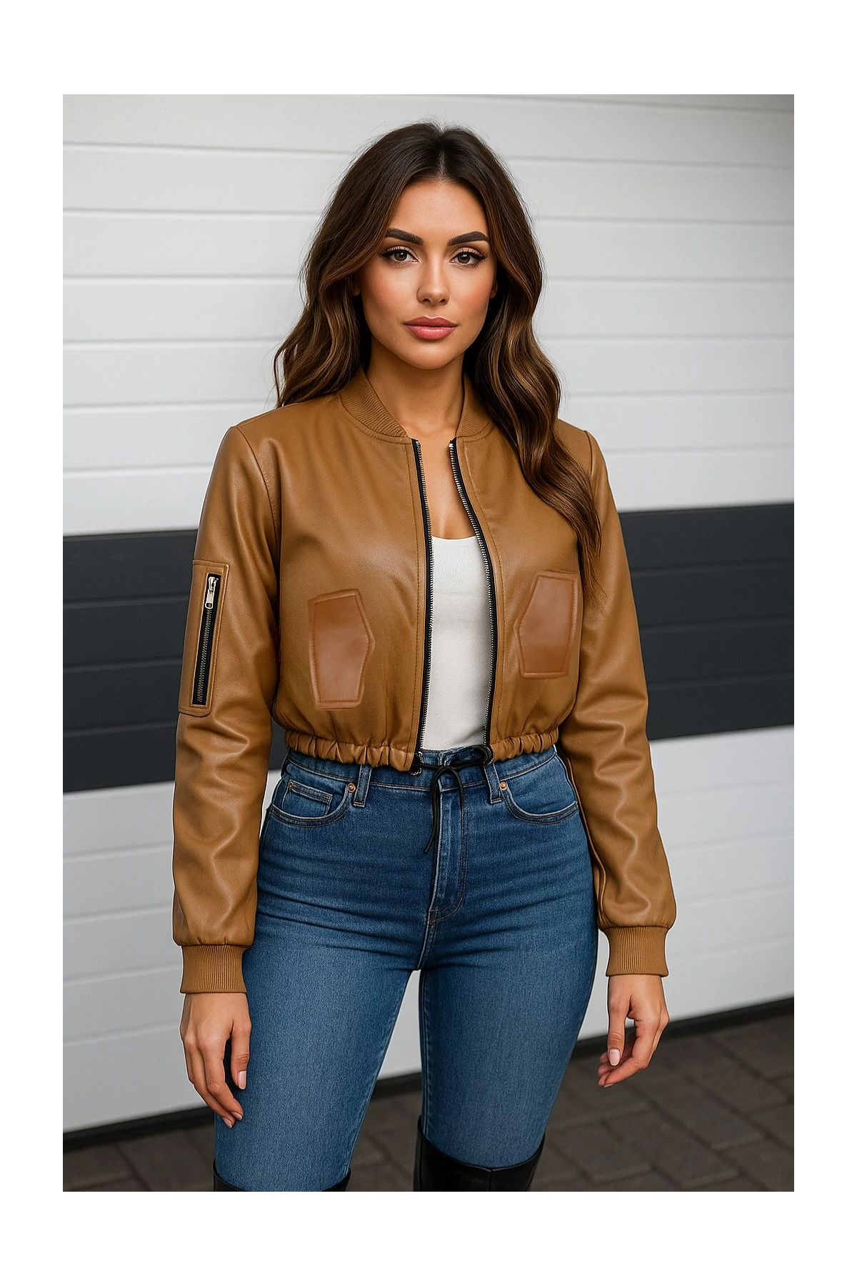 NINA barna műbőr kabát