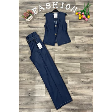 CEROU kék farmer szett