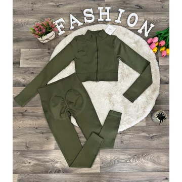 TILLY khaki edzős szett