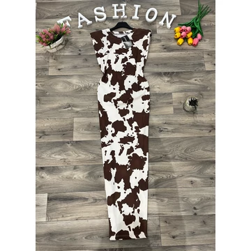 DREAMSHADE boci mintás maxi ruha