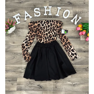 BELLEFLEUR leopárd mintás szett