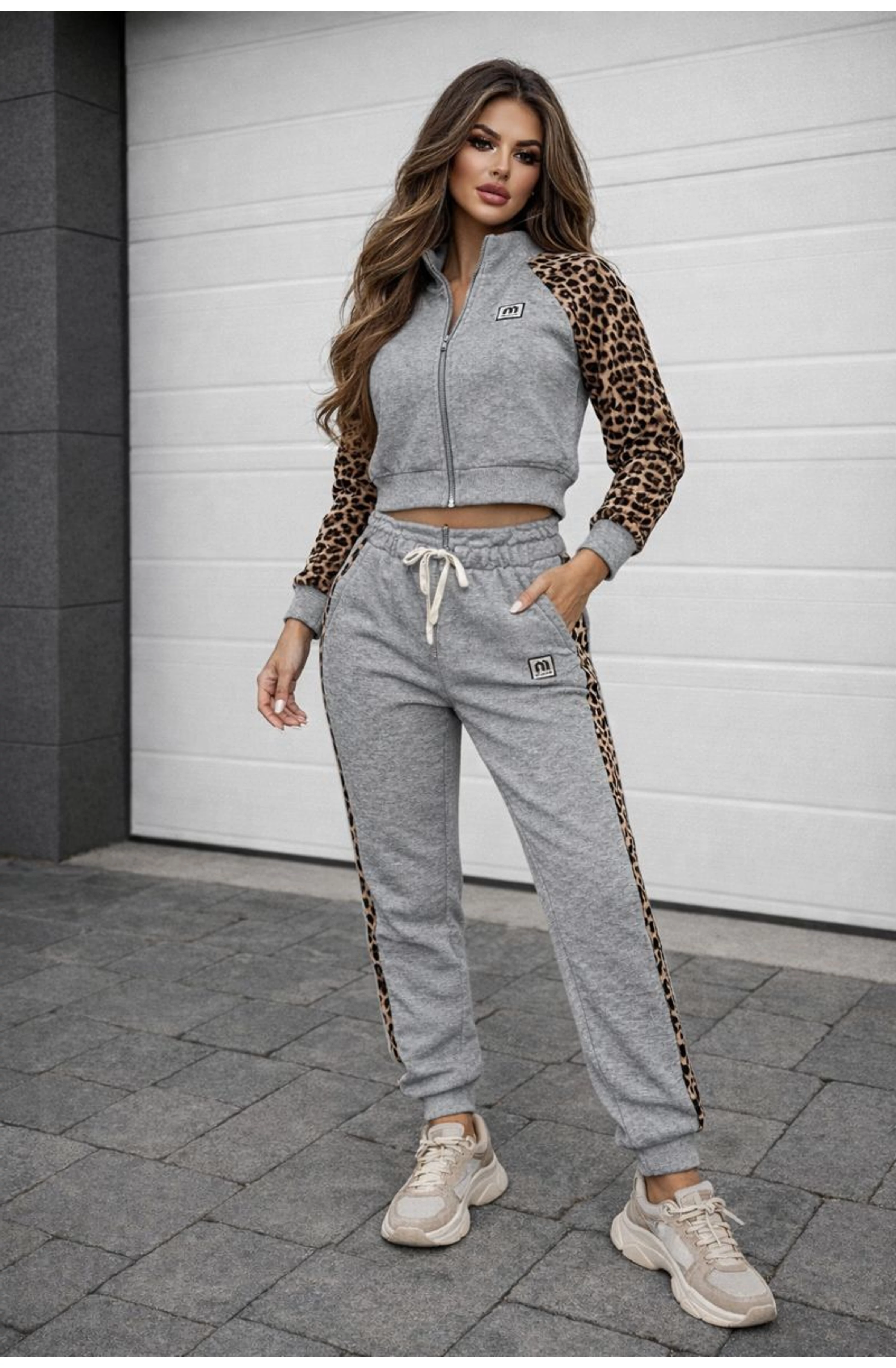 LAXINE szürke melegítő szett