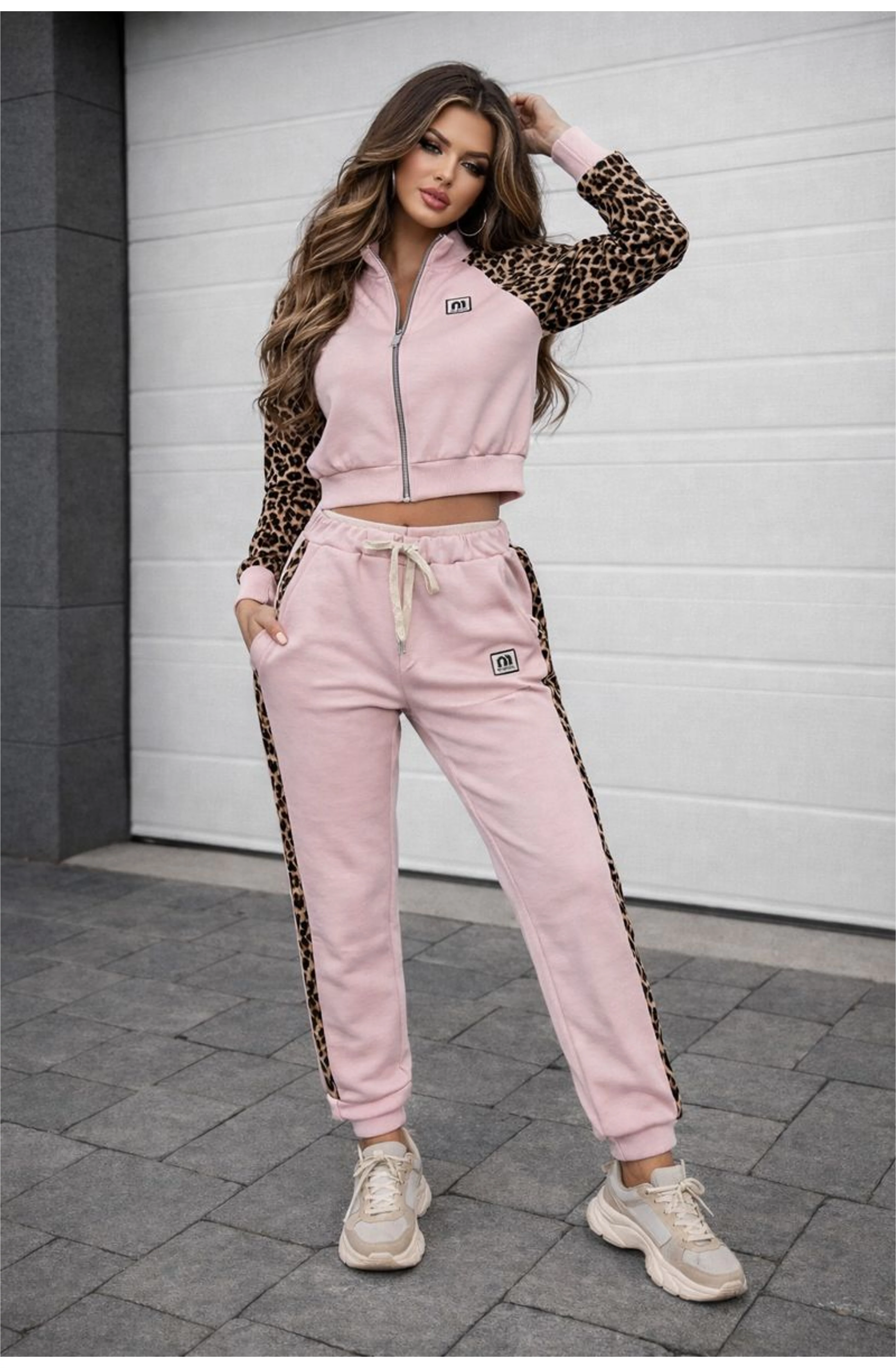 LAXINE rózsaszín melegítő szett