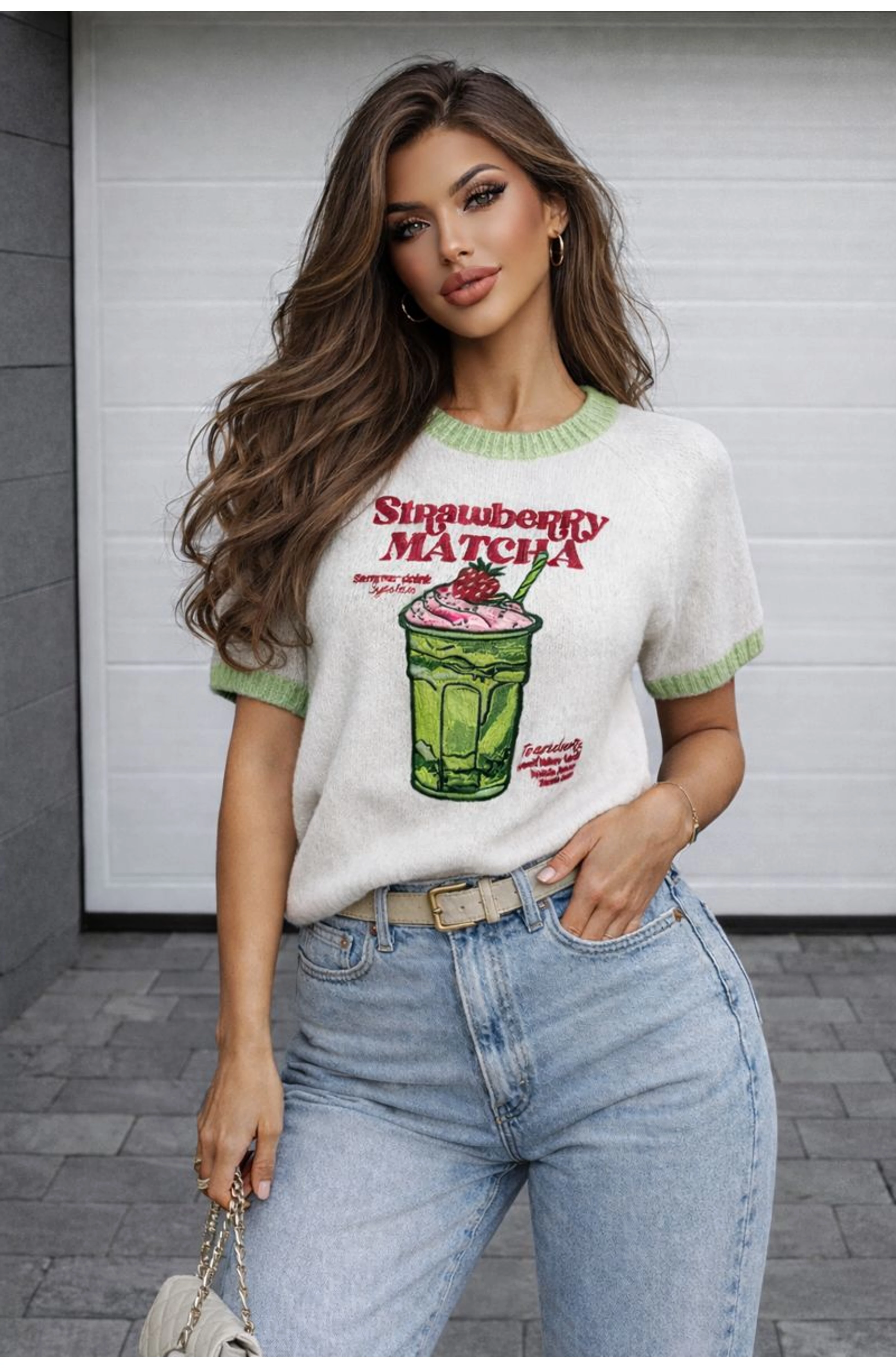 MATCHA fehér felső