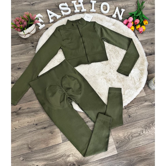 TILLY khaki edzős szett
