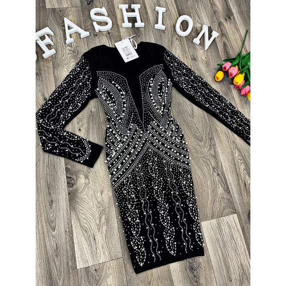 ONIX fekete kövekkel díszített ruha