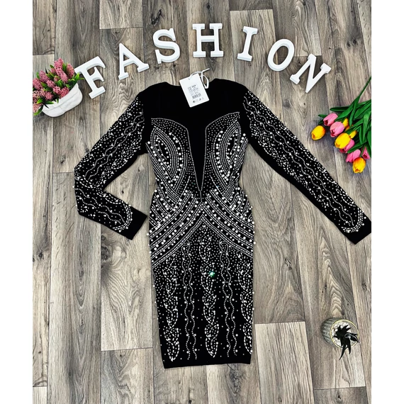 ONIX fekete kövekkel díszített ruha