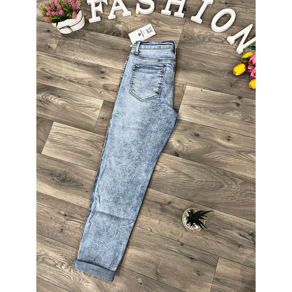 GERDA kék MOM JEANS nadrág