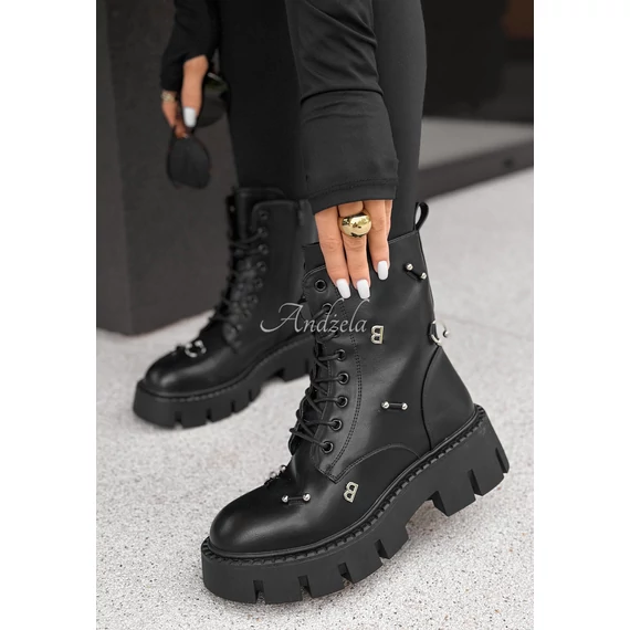 SAFFI fekete extrém bakancs