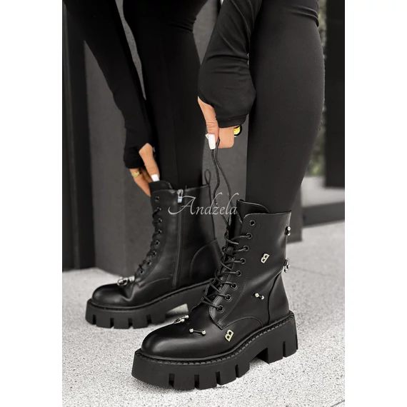 SAFFI fekete extrém bakancs