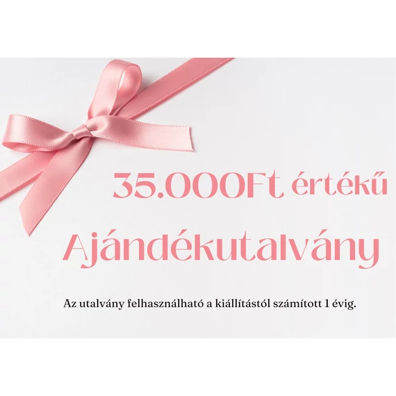 35.000Ft ajándékutalvány