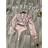 ILY rosegold szatén body