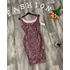ZAYA rosegold flitteres ruha