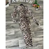 VIEDNA leopárd mintás maxi ruha