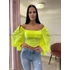 CARMELA neon felső